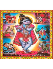 Digital Krishna Janmashtami Pichwai