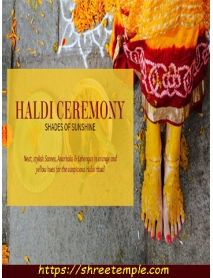 Haldi Ceremony 