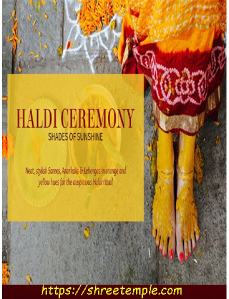 Haldi Ceremony 