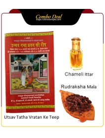 Chameli Ittar , Utsav Teepni , Rudraksha Mala